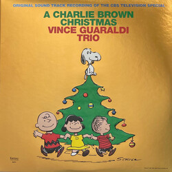 Vince Guaraldi Trio A Charlie Brown Christmas GREEN SPLATTER Vinyl LP