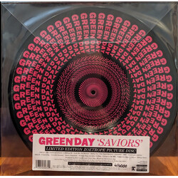 Green Day Saviors ZOETROPE PICTURE DISC Vinyl LP