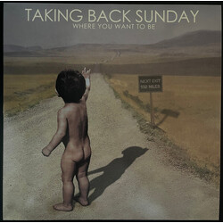 Taking Back Sunday Where You Want To Be YELLOW MARBLE Vinyl LP