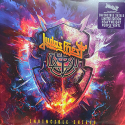 Judas Priest Invincible Shield PURPLE Vinyl 2 LP