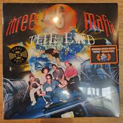 Three 6 Mafia The End ORANGE SWIRL Vinyl 2 LP
