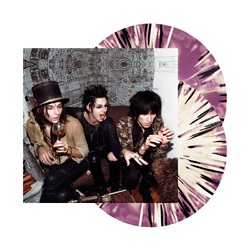 Palaye Royale Boom Boom Room (Side A) BONE/PURPLE W. BLACK/WHITE SPLATTER VINYL 2 LP
