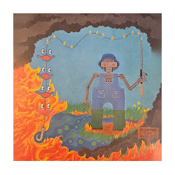 King Gizzard And The Lizard Wizard Fishing For Fishies DARK GREEN VINYL LP