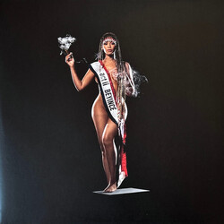 Beyonce Cowboy Carter RED VINYL 2 LP BLONDE back cover
