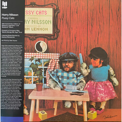 Harry Nilsson Pussy Cats BLUE / PURPLE SPLIT VINYL LP