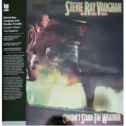 Stevie Ray Vaughan & Double Trouble Couldn't Stand The Weather RED BLACK SPLIT Vinyl LP