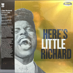 Little Richard Here's Little Richard BLACK WHITE SPLIT Vinyl LP
