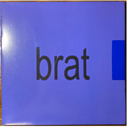 Charli XCX Brat VINYL LP BLUE PICTURE DISC