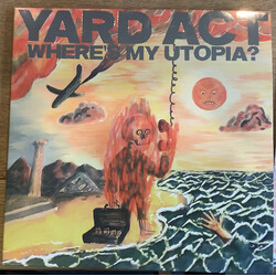 Yard Act WhereGÇÖs My Utopia? NUMBERED WHITE / ORANGE / RED W/BACK SPLATTER VINYL LP