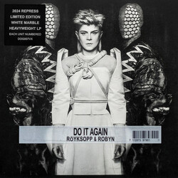Royksopp / Robyn Do It Again WHITE MARBLE VINYL LP