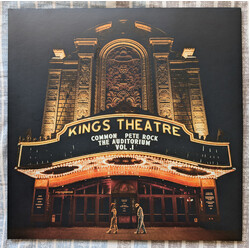 Common / Pete Rock The Auditorium Vol. 1 CLEAR MILKY VINYL 2 LP