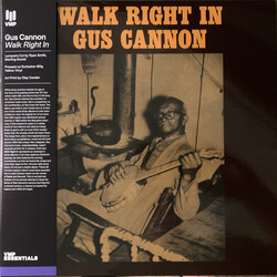 Gus Cannon Walk Right In YELLOW VINYL LP