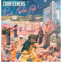 The Courteeners Pink Cactus Café BLUE WHITE SPLATTER VINYL LP