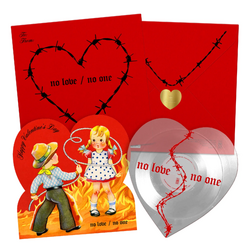 Gideon (12) No Love / No One CLEAR DIE-CUT VINYL