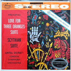 Sergei Prokofiev / Antal Dorati / LSO The Love For Three Oranges Suite / Scythian Suite Classic Records Quiex SV-P II VINYL LP