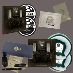 Opeth The Last Will And Testament LIMITED WHITE/DARK GREEN CORONA 180GM VINYL 2 LP / CD / BLU-RAY BOX SET