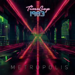 Timecop1983 Metropolis GREEN w/ RED + BLACK SPLATTER VINYL 12"