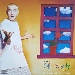 Eminem The Slim Shady LP Expanded Edition IVC CLUB NUMBERED BLUE VINYL 3 LP