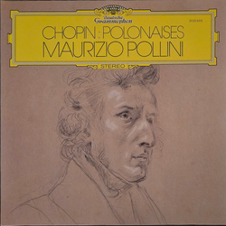 Frédéric Chopin / Maurizio Pollini Polonaises LIMITED NUMBERED DEUTSCHE GRAMMOPHON BLACK VINYL 2 LP 45RPM