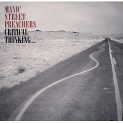 Manic Street Preachers Critical Thinking TRANSPARENT WITH BLACK DUST VINYL LP NEW             