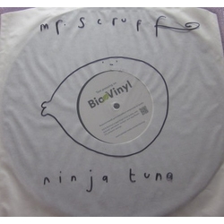 Mr. Scruff Ninja Tuna BLACK BIO VINYL 3 LP TEST PRESSING IN open plastic wallet NEW                   