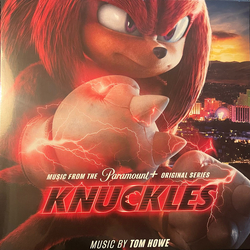 Tom Howe Knuckles soundtrack KNUCKLES SPIN DASH RED / WHITE SPLATTER VINYL LP