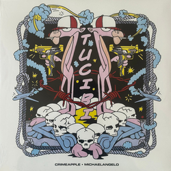 Crimeapple / Michaelangelo TUCIBI DAUPE! LIMITED NUMBERED YELLOW / BLACK SPLATTER VINYL LP