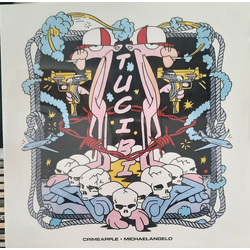 Crimeapple / Michaelangelo Tucibi DAUPE! LIMITED NUMBERED PINK VINYL LP