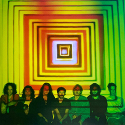 King Gizzard And The Lizard Wizard Float Along Fill Your Lungs ORANGE YELLOW GREEN VINYL LP NEW