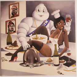 ANKHLEJOHN / Cookin' Soul The Michelin Man DAUPE! LIMITED NUMBERED BLUE GALAXY VINYL LP