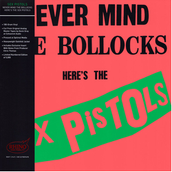 Sex Pistols Never Mind The Bollocks Here's The Sex Pistols RHINO HIGH FIDELITY NUMBERED 180GM BLACK VINYL LP