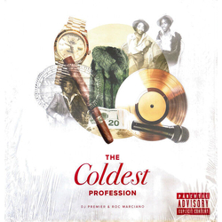 DJ Premier / Roc Marciano The Coldest Profession BLUE VINYL LP ALTERNATE ARTWORK