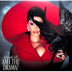 Cardi B Am I The Drama? APPLE RED VINYL 2 LP ALTERNATE COVER