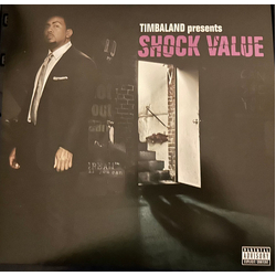 Timbaland Shock Value IVC LIMITED NUMBERED PRUPLE WITH BLACK SPLATTER VINYL LP