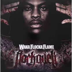 Waka Flocka Flame Flockaveli RED TRANSLUCENT VINYL 2 LP