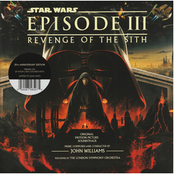 John Williams Star Wars Episode III Revenge Of The Sith Soundtrack MUTANT NUMBERED YELLOW RED LAVA VINYL 2 LP GATEFOLD