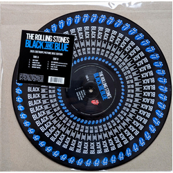 The Rolling Stones Black And Blue ZOETROPE VINYL LP PICTURE DISC