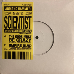 Armand Hammer / Scientist We Dub Diabetic Test Strips Thee Remixes! Vinyl 7"