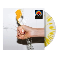 Yeah Yeah Yeahs Its Blitz! WHITE WITH YELLOW SPLATTER VINYL LP