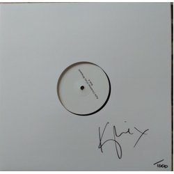 Kylie Minogue Kylie Christmas Fully Wrapped BLACK VINYL TEST PRESSING LP SIGNED NEW