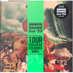 Oasis Dig Out Your Soul 180GM BRIGHT LIME GREEN VINYL 2 LP GATEFOLD