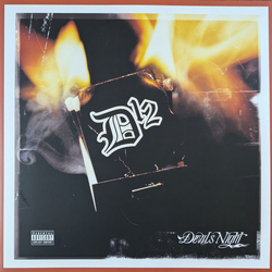 D12 Devil's Night IVC CLUB limited NUMBERED HELL FIRE ORANGE RED MARBLED VINYL LP GATEFOLD
