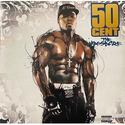 50 Cent The Massacre 20th anniversary BLUE MARBLE VINYL 2 LP