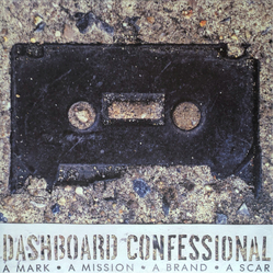 Dashboard Confessional A Mark ● A Mission ● A Brand ● A Scar IVC LIMITED NUMBERED CLEAR BLACK GALAXY SWIRL VINYL 2 LP