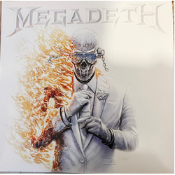 Megadeth Megadeth LIQUID FILL RED YELLOW VINYL LP + RED YELLOW VINYL LP