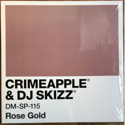 Crimeapple / DJ Skizz Rose Gold DAUPE! LIMITED NUMBERED SPLATTER VINYL LP