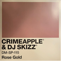 Crimeapple / DJ Skizz Rose Gold DAUPE! LIMITED NUMBERED VINYL LP PICTURE DISC