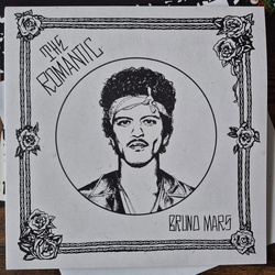 Bruno Mars The Romantic SILVER VINYL LP