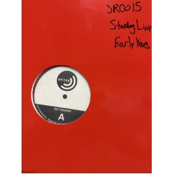 The Starting Line The Early Years URP ORANGE VINYL LP TEST PRESSING