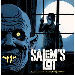 Harry Sukman Salem's Lot Blue, Yellow, and Black Swirl [Vampire Blue; Black Cloak] Vinyl 2 LP
